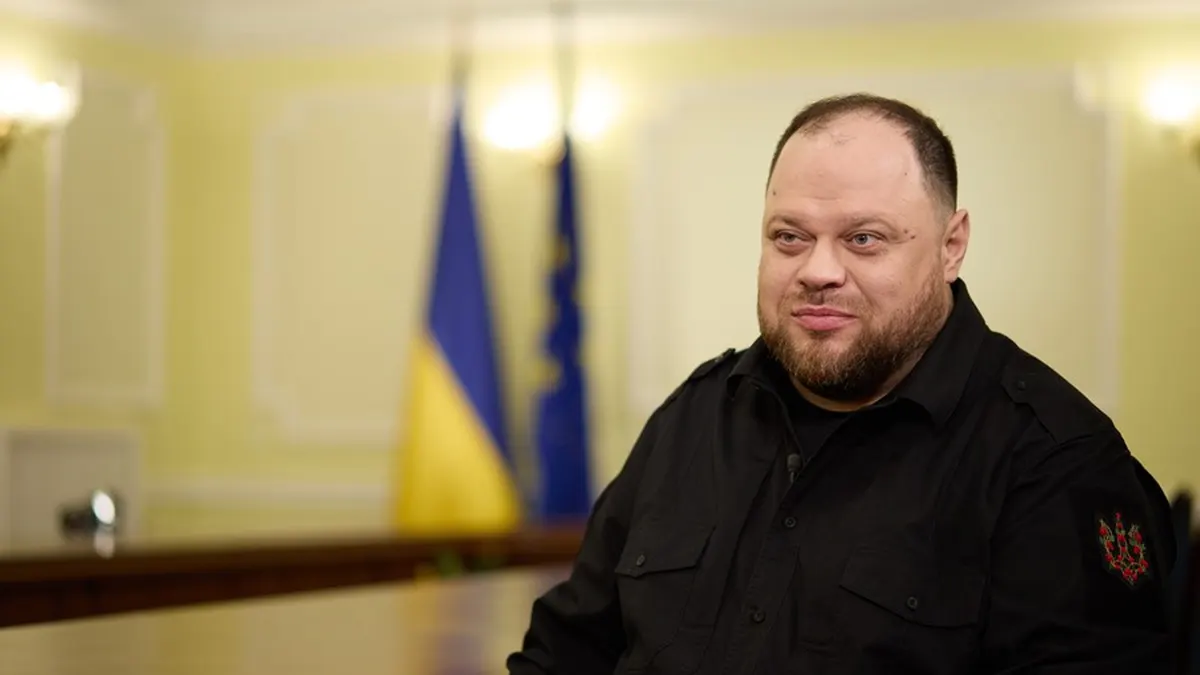 Стефанчук: Рада готова швидко ухвалювати закони для посилення оборони