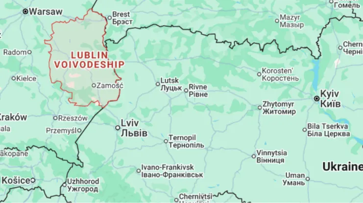 У Польщі підозрюють, що в Люблінському воєводстві впала російська ракета