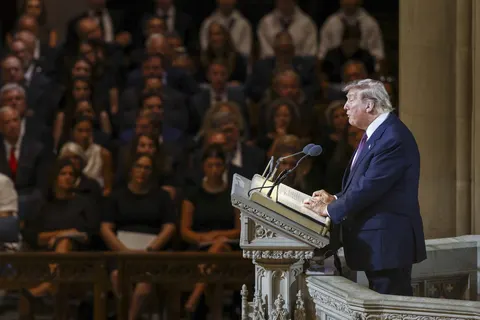 Трамп і Зеленський попрощалися з Ліндсі Гремом: що сказав президент США