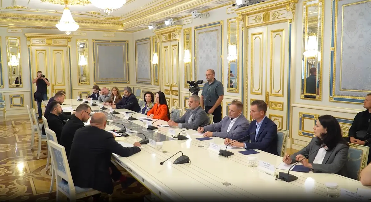 Зеленський доручив розширити кредитування для бізнесу після зустрічі з ритейлерами