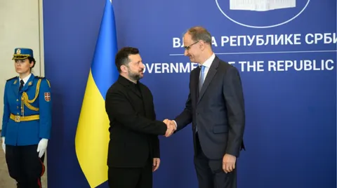 Зеленський у Белграді обговорив з прем'єром Сербії зиму та відбудову