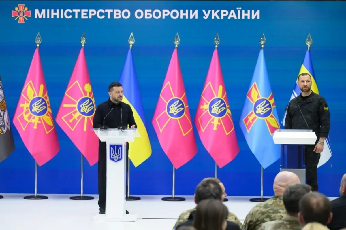Зеленський визначив перші завдання для нового міністра оборони