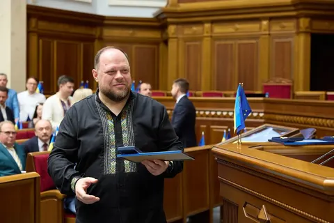 Стефанчук вручив відзнаки Чорновола: серед нагороджених — Герега та Гетманцев