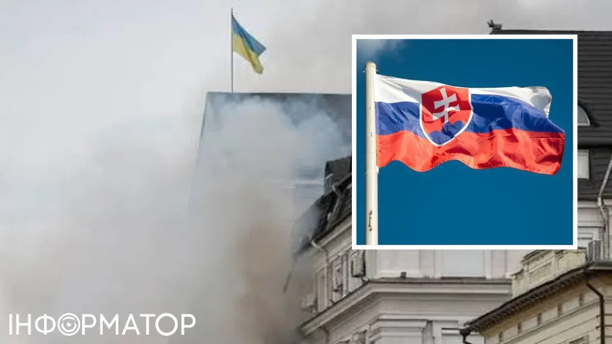 Словаччина викликає посла РФ через удар біля свого консульства у Києві