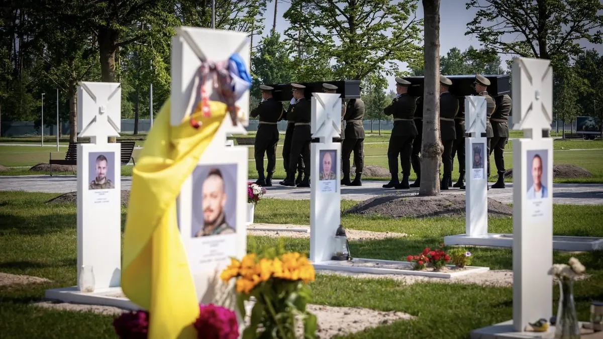Рік НВМК: 495 поховань захисників та 6 ексгумацій