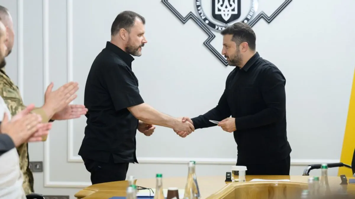 Зеленський офіційно представив Клименка як секретаря РНБО