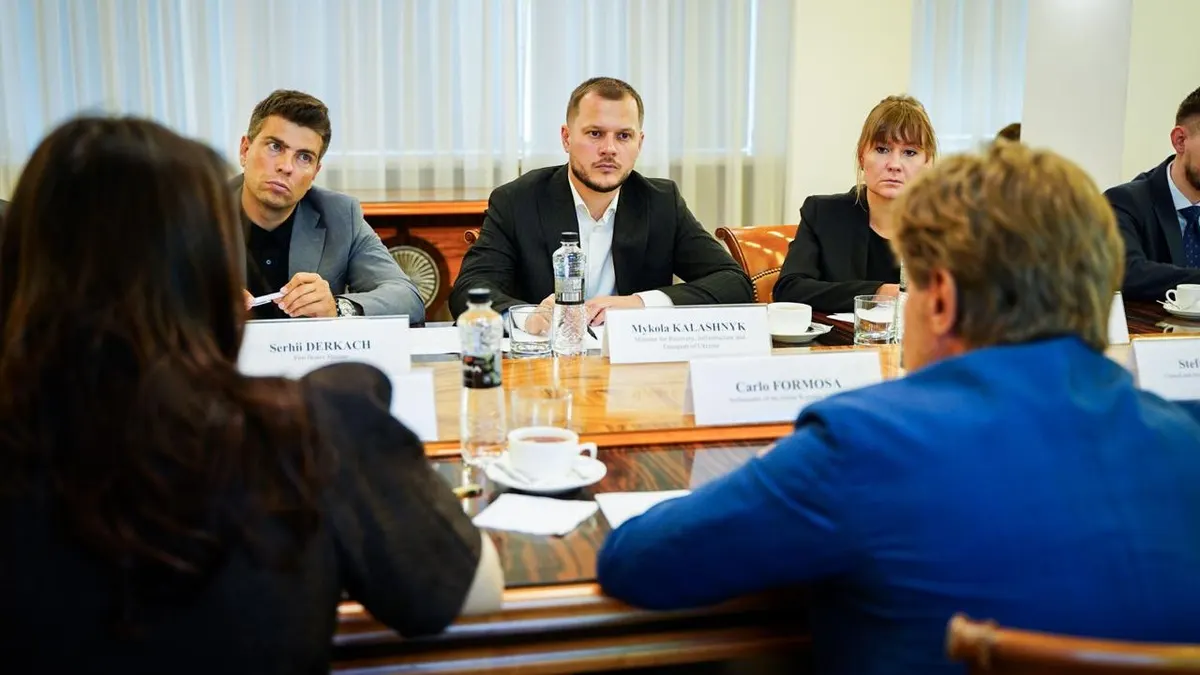 Італія передала Україні 336 котлів: Калашник обговорив з послом енергостійкість
