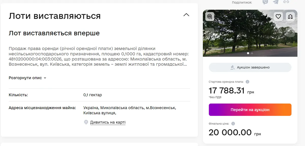 Алея 200-річних дубів у Вознесенську: земля під павільйон, спиляні гілки й штрафи