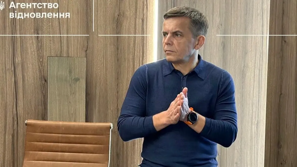 Сергій Сухомлин подав у відставку з посади голови Агентства відновлення