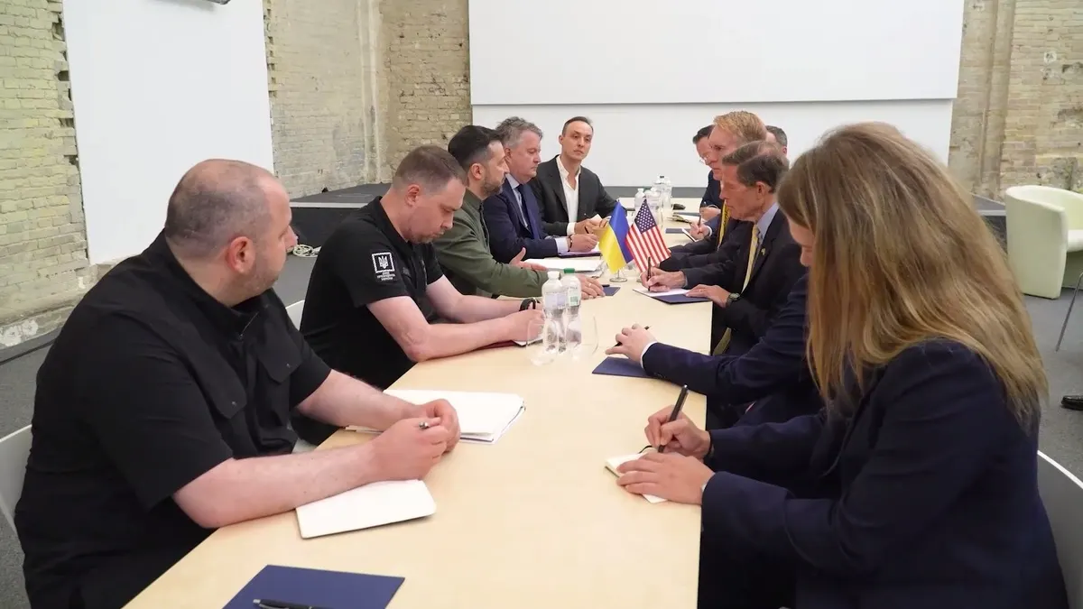 Зеленський зустрівся з сенаторами США: говорили про Patriot і санкції
