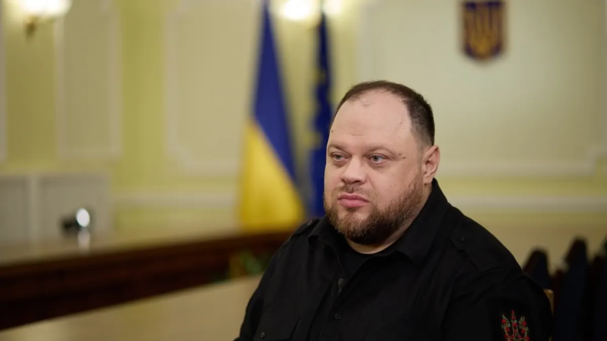 Стефанчук: Україна має звучати на світовій арені одним голосом