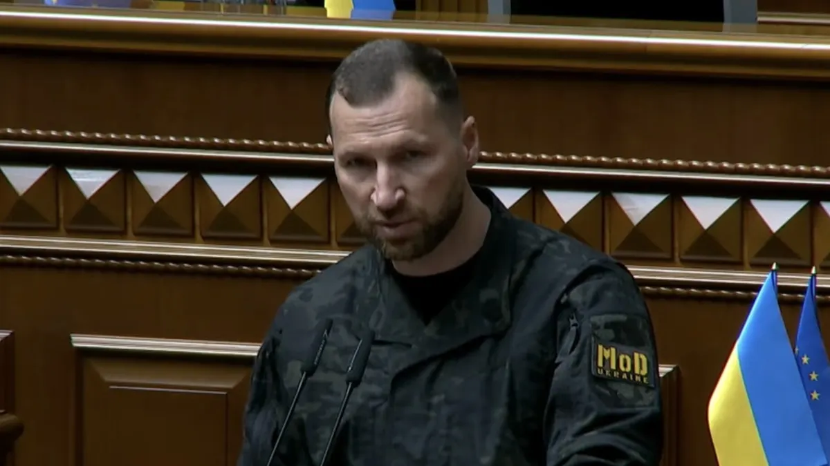 Рада призначила Євгенія Хмару міністром оборони: 312 голосів