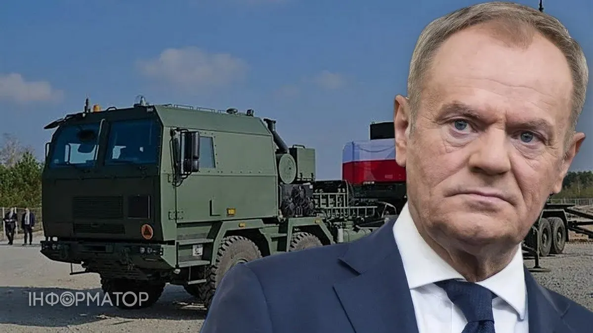 Туск анонсував передачу Україні додаткових Patriot через інцидент з ракетою