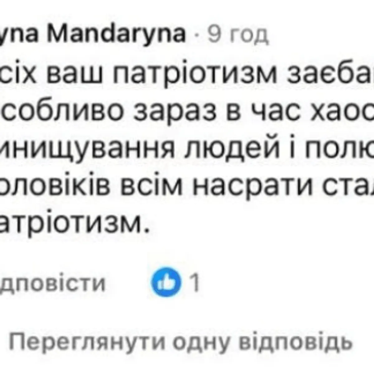 «Всіх ваш патріотизм за*бав»: сільрада на Львівщині поскаржилася на коментаторку до СБУ
