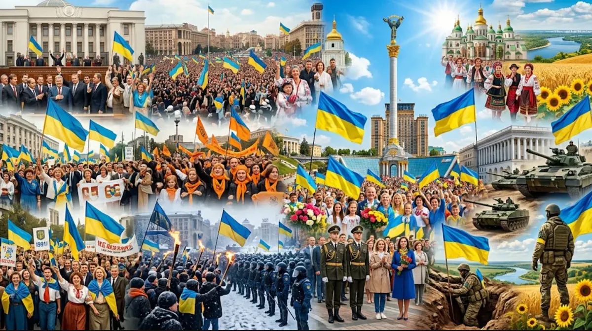 35 років Незалежності: як Україна пройшла шлях від декларації до символу свободи