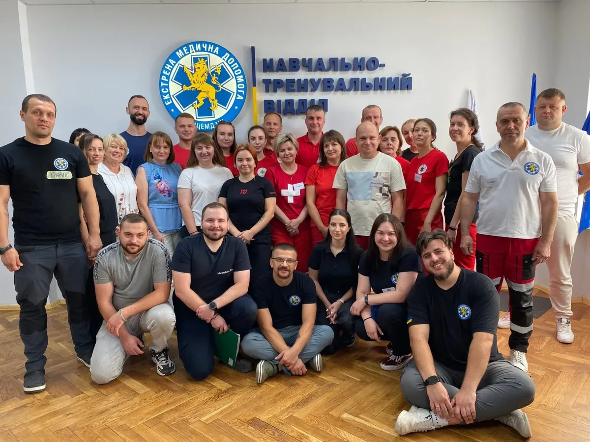 Львівські медики "екстренки" склали іспит за міжнародними стандартами