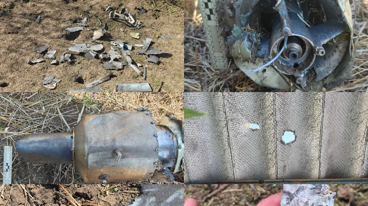 У Молдові попередньо ідентифікували дрон, що вибухнув, як російський